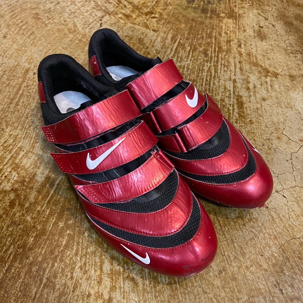 Vintage Nike Poggio II Cycling shoe 42.5 red